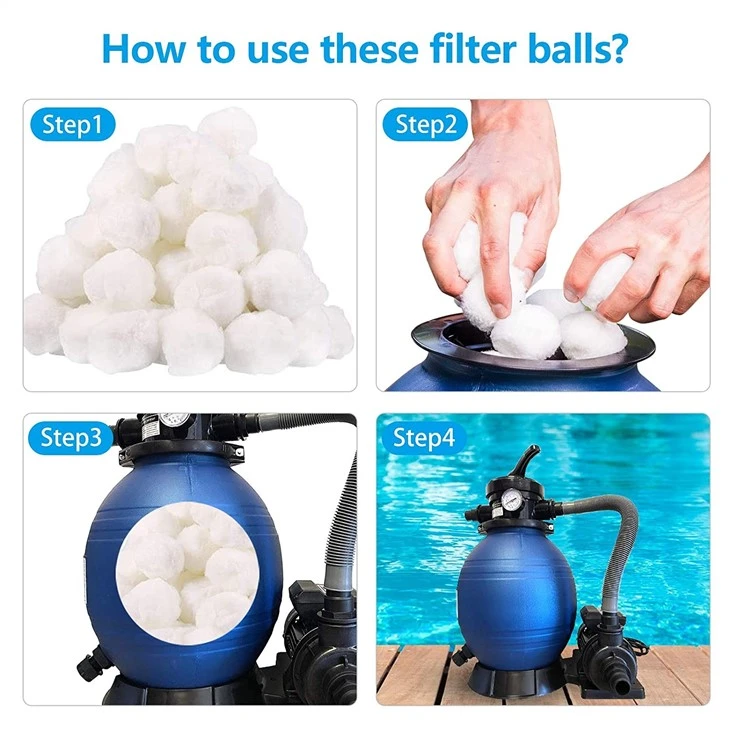 Backwash Filter Ball For Swimming Pool