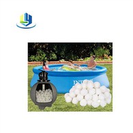 700 گرم بسته بندی وکیوم فیبر توپ مواد فیلتر