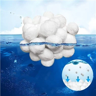 توپ فیبر برای تصفیه آب استخر