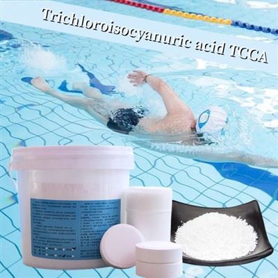 فروش داغ استخرهای شیمیایی قرص تری کلرو ایزوسیانوریک اسید TCCA 90 قرص کلر