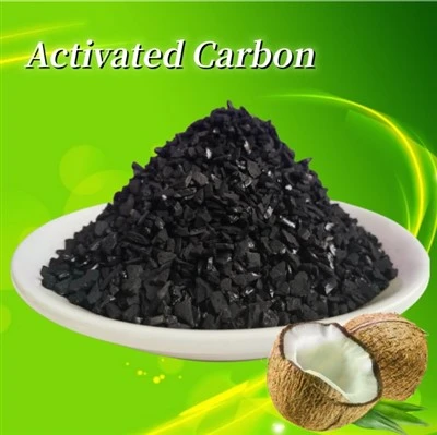 کربن فعال گرانولی پوسته نارگیل درجه 6x12 صنعتی برای تصفیه فاضلاب